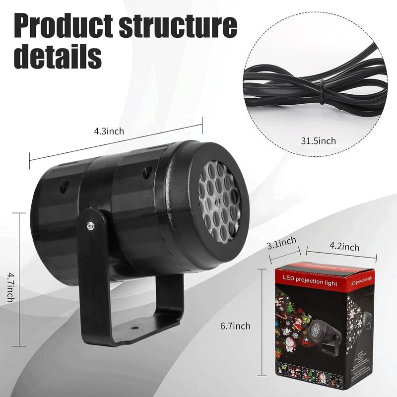 Transform Your Space with KASARDY Christmas Projector Lights – Festive LED Displays for Indoor & Outdoor Celebrations!