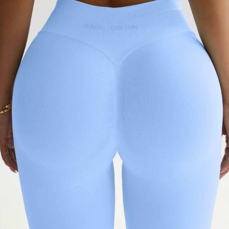 Coral Canton High Waisted Seamless Impact Leggings for Women Tummy Control Compression Workout Pants with Scrunch Butt No Front Seam Buttery Soft Yoga Gym Leggings Sculpting Fit All Season Activewear