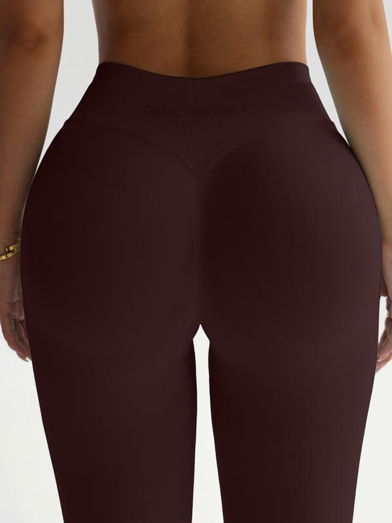 Coral Canton High Waisted Seamless Impact Leggings for Women Tummy Control Compression Workout Pants with Scrunch Butt No Front Seam Buttery Soft Yoga Gym Leggings Sculpting Fit All Season Activewear