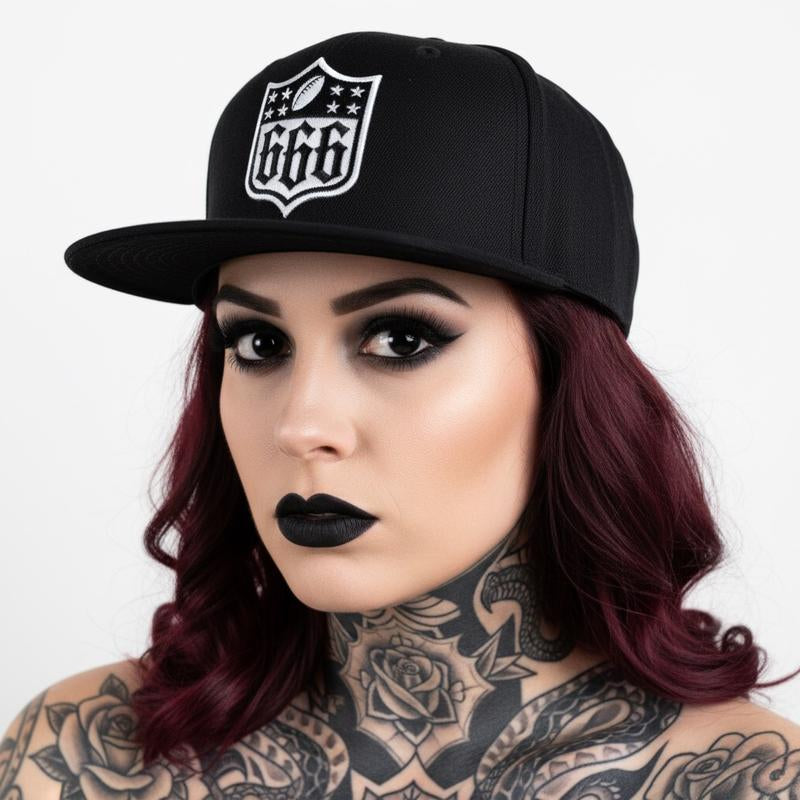 666 Shield Snapback
